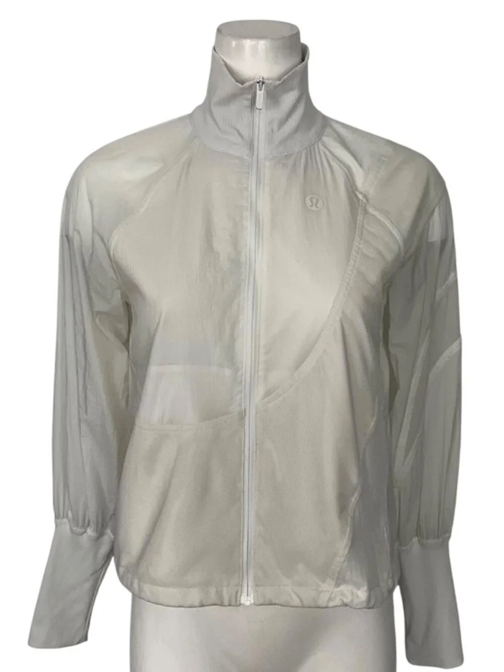 Lululemon Lightweight Tennis Full Zip Track Jacket 2 White